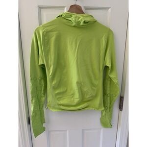 FP Movement Good Karma Seamless Hoodie Neon Green Size M/L Workout Top